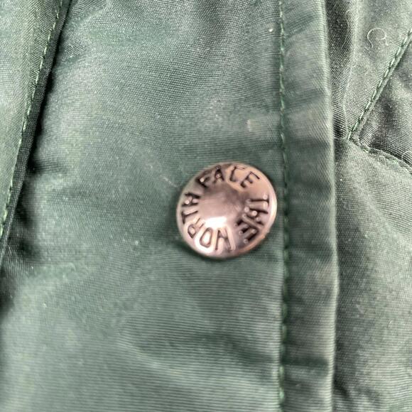 Vintage The North Face Goretex Parka USA Made Green Hooded Women's Large Jacket - Picture 9 of 16